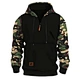 camo hoodie cotton